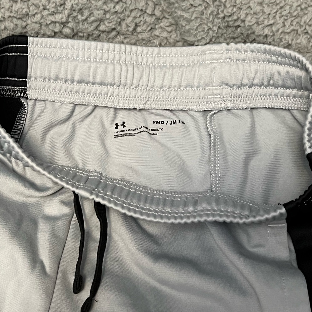 Under Armour Gray and Black Sports Shorts
